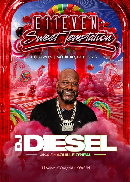 E11EVEN Saturday — E11even Halloween Night Ft Dj Diesel Aka Shaq