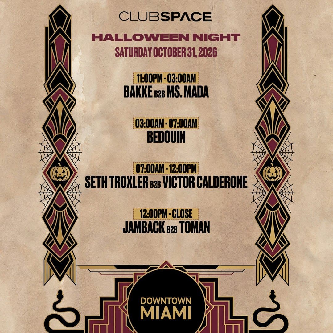 Club Space (Terrace) — Club Space Halloweek: Halloween Night