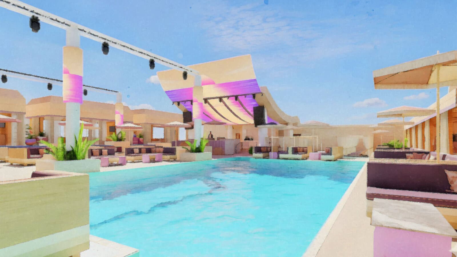Marquee Dayclub Saturday — Bijou - Space Yacht Presents What The Duck