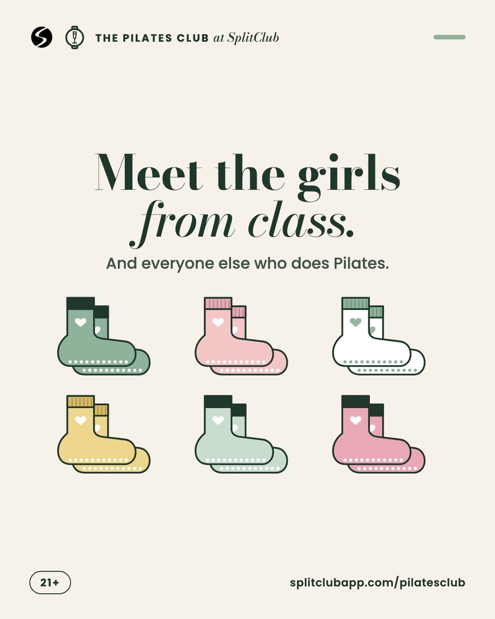 Meet the girls from class. And everyone else who does Pilates.