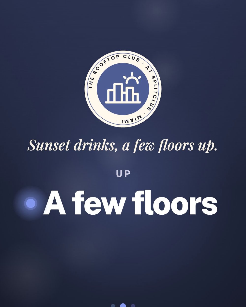 The Rooftop Club at SplitClub: Sunset drinks, a few floors up.