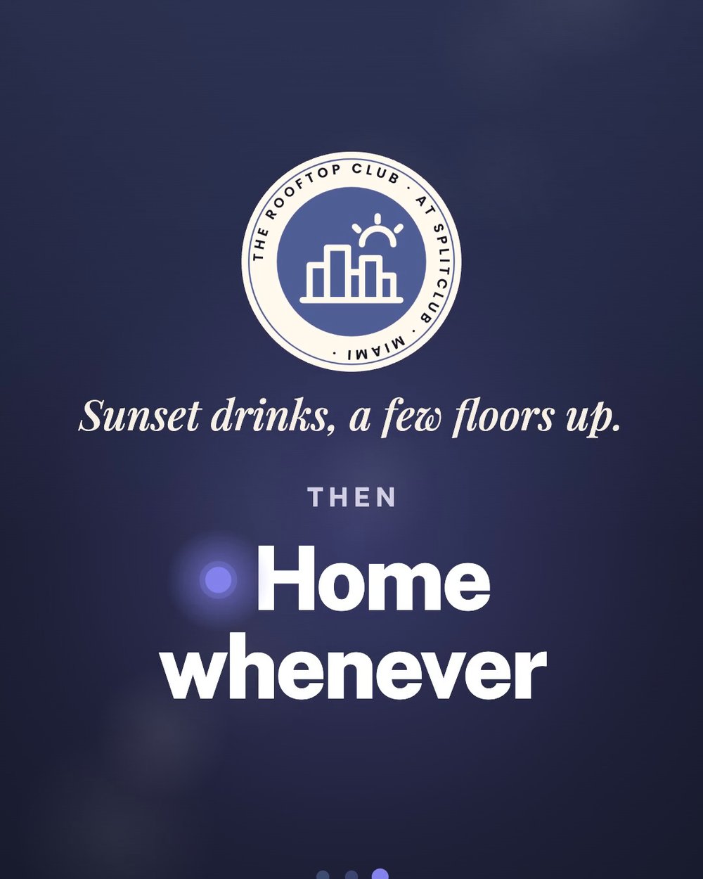 The Rooftop Club at SplitClub: Sunset drinks, a few floors up.